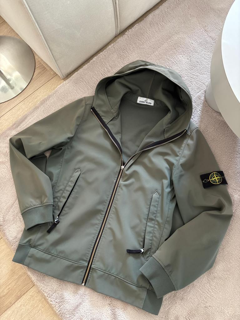 Stone Island soft shell-r maat M, Ophalen of Verzenden, Groen