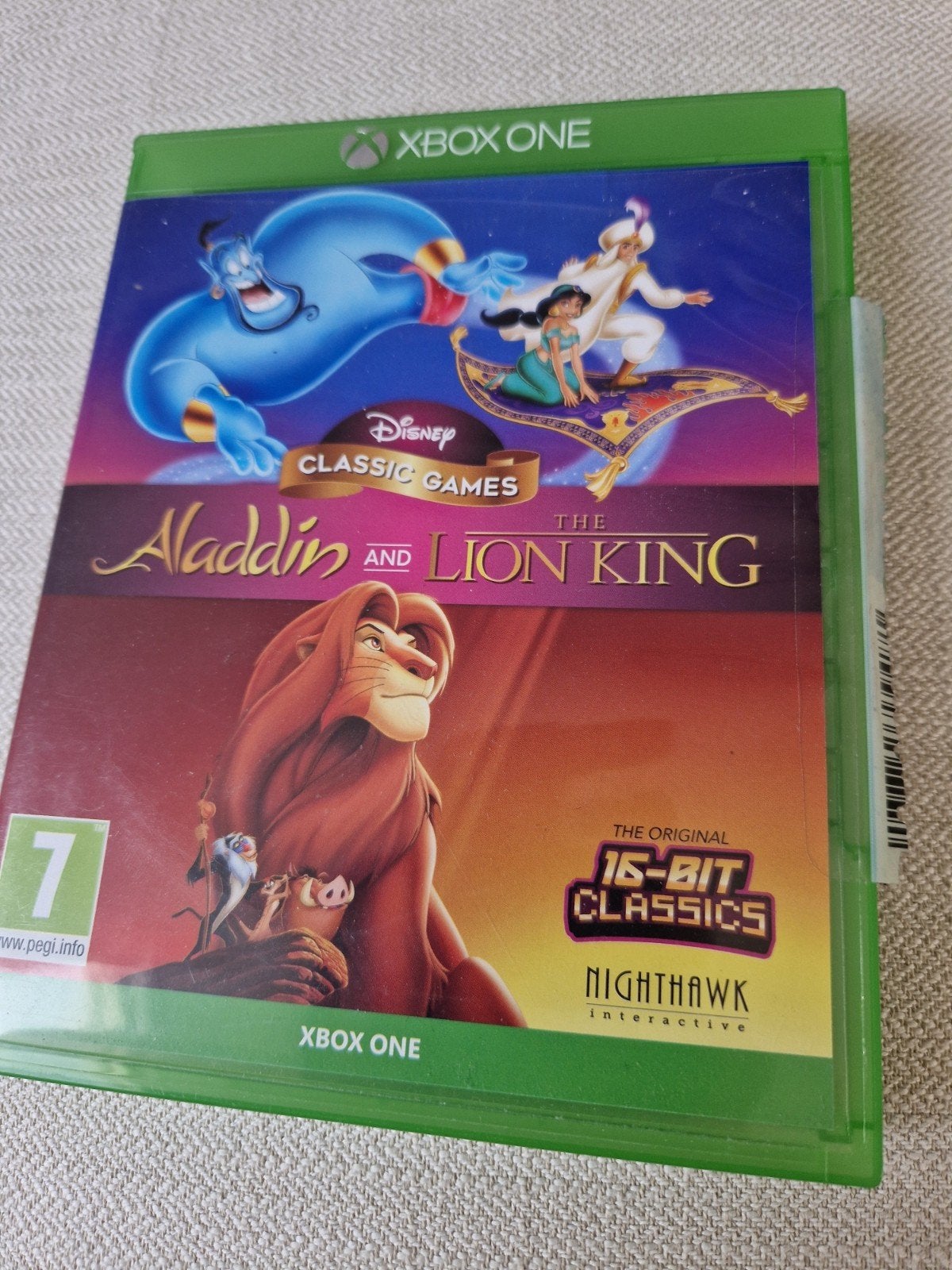 disney's aladdin en the lion king snes xbox one x game spel, Spelcomputers en Games, Avontuur en Actie, 1 speler, Ophalen of Verzenden