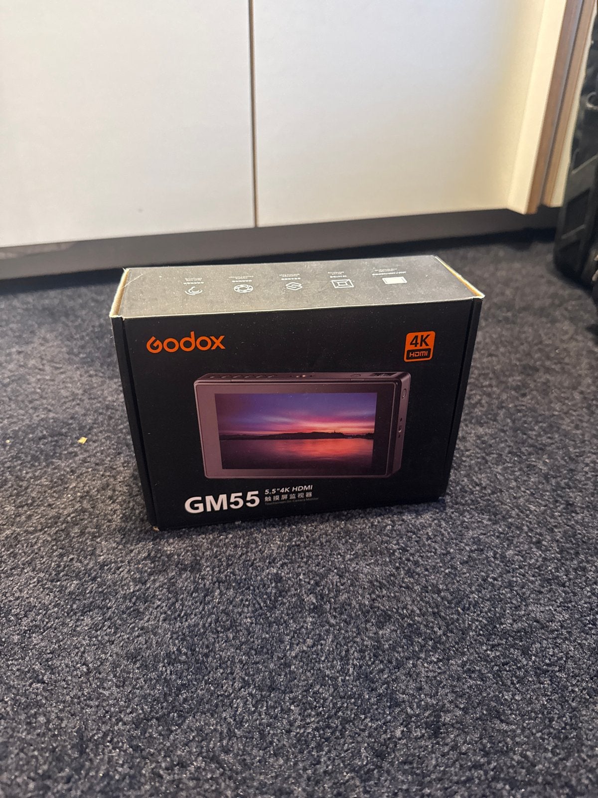 Godox GM55 5.5" 4K HDMI On-Camera Monitor, Audio, Tv en Foto, Overige merken, Full HD, Overige typen, Overige soorten