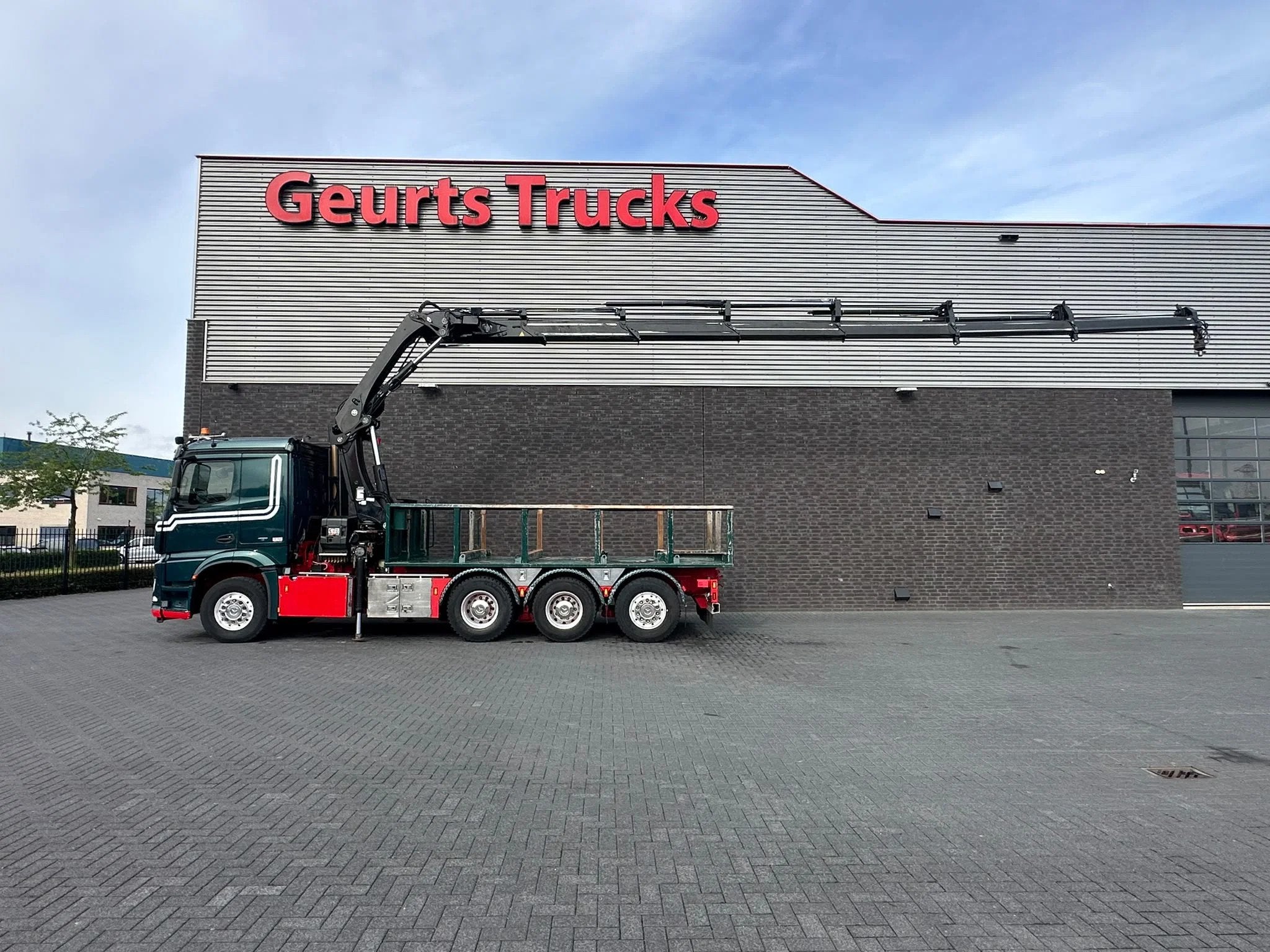 Mercedes-Benz Arocs 3251 8X4 TRIDEM + HIAB X-HIPRO 302 E-6 K, Auto's, Vrachtwagens, Automaat, Euro 6, 510 pk, Mercedes-Benz