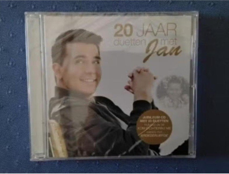 CD 20 jaar duetten met Jan jubileum cd nieuw in seal, Ophalen, Nieuw in verpakking, Levenslied of Smartlap