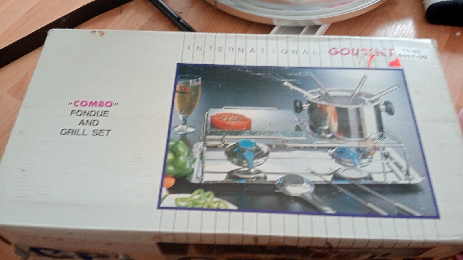 International Gourmet Combo Fondue en Grill Set, Ophalen, Zo goed als nieuw, Brander, Fondueset