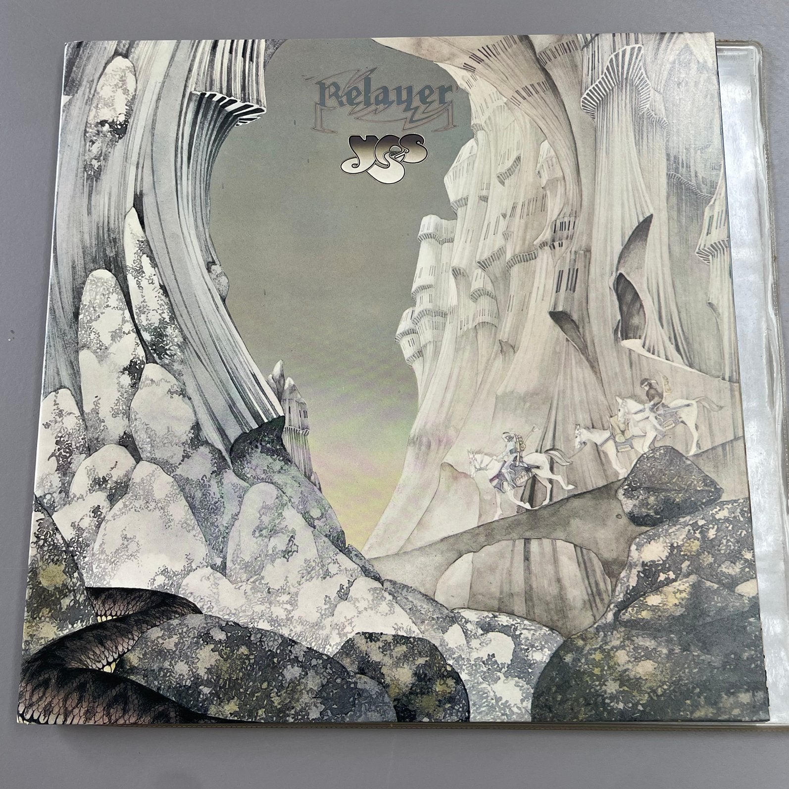 LP Yes - Relayer, Ophalen of Verzenden, Gebruikt, 12 inch, Poprock