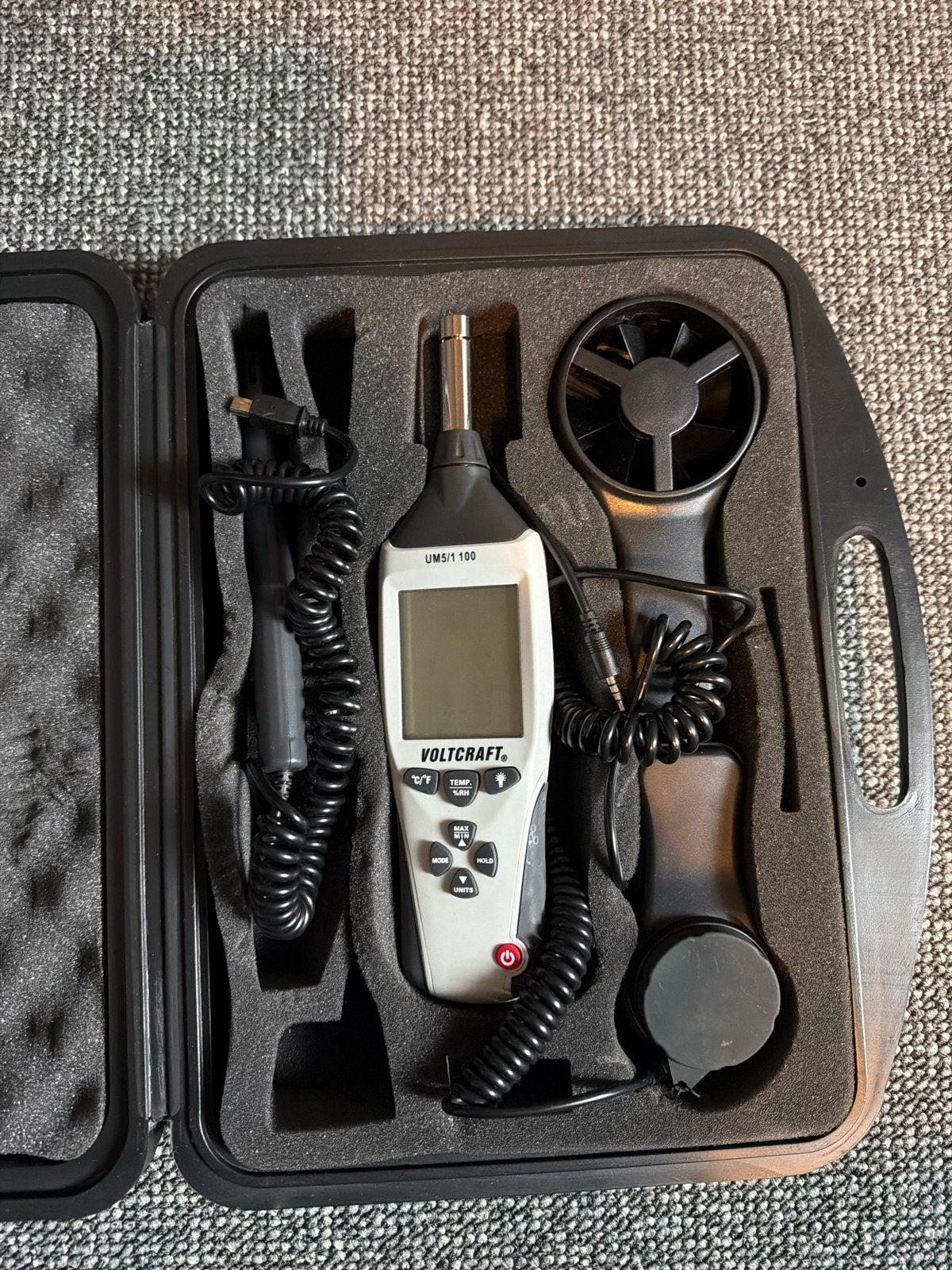 Voltcraft UM5/1 100 Multifunctionele Meter, Doe-het-zelf en Verbouw, Ophalen of Verzenden, Zo goed als nieuw, Multimeter
