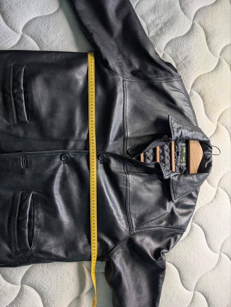 Zwart Leren Jas Heren - Maat M, Kleding | Heren, Skin Bay, Maat 48/50 (M), Zwart, Ophalen of Verzenden