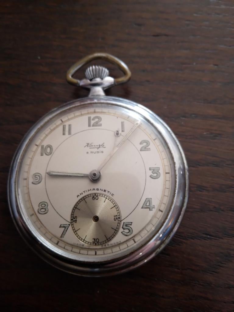 Zakhorloge, Sieraden, Tassen en Uiterlijk, Ophalen of Verzenden, Zilver, Overige merken