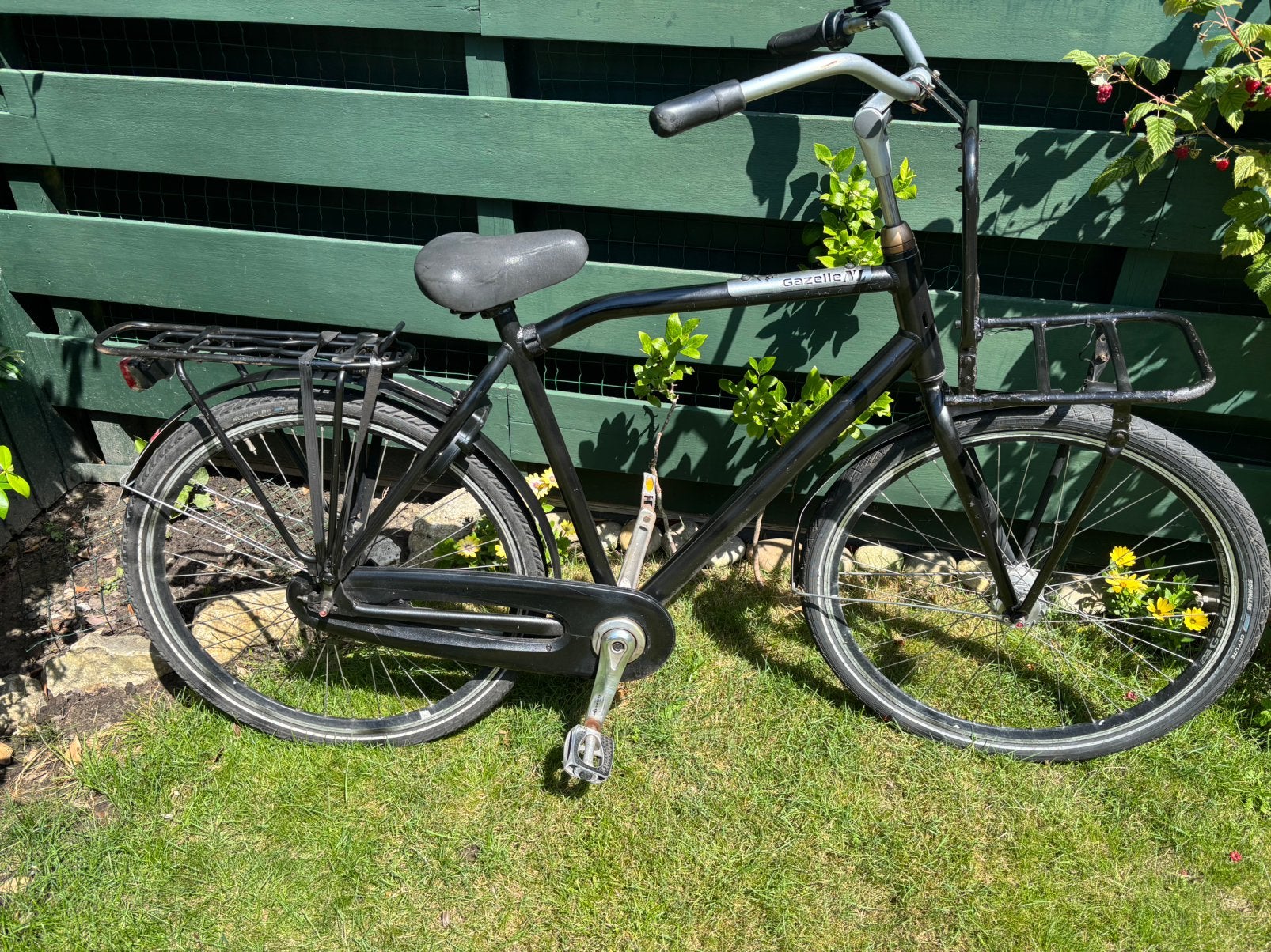 Gazelle NL Fiets – 28 inch, 59 cm framemaat, Ophalen, Terugtraprem, Zo goed als nieuw, 57 tot 61 cm