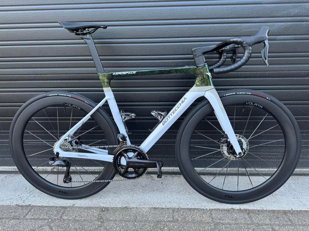 Bottecchia aerospace, Fietsen en Brommers, Carbon, Zo goed als nieuw, Meer dan 20 versnellingen, 53 tot 57 cm