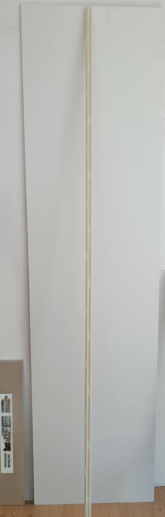 Ventilatielat hardhout gegrond 252,5cm, Minder dan 25 mm, Overige typen, Nieuw, Ophalen of Verzenden