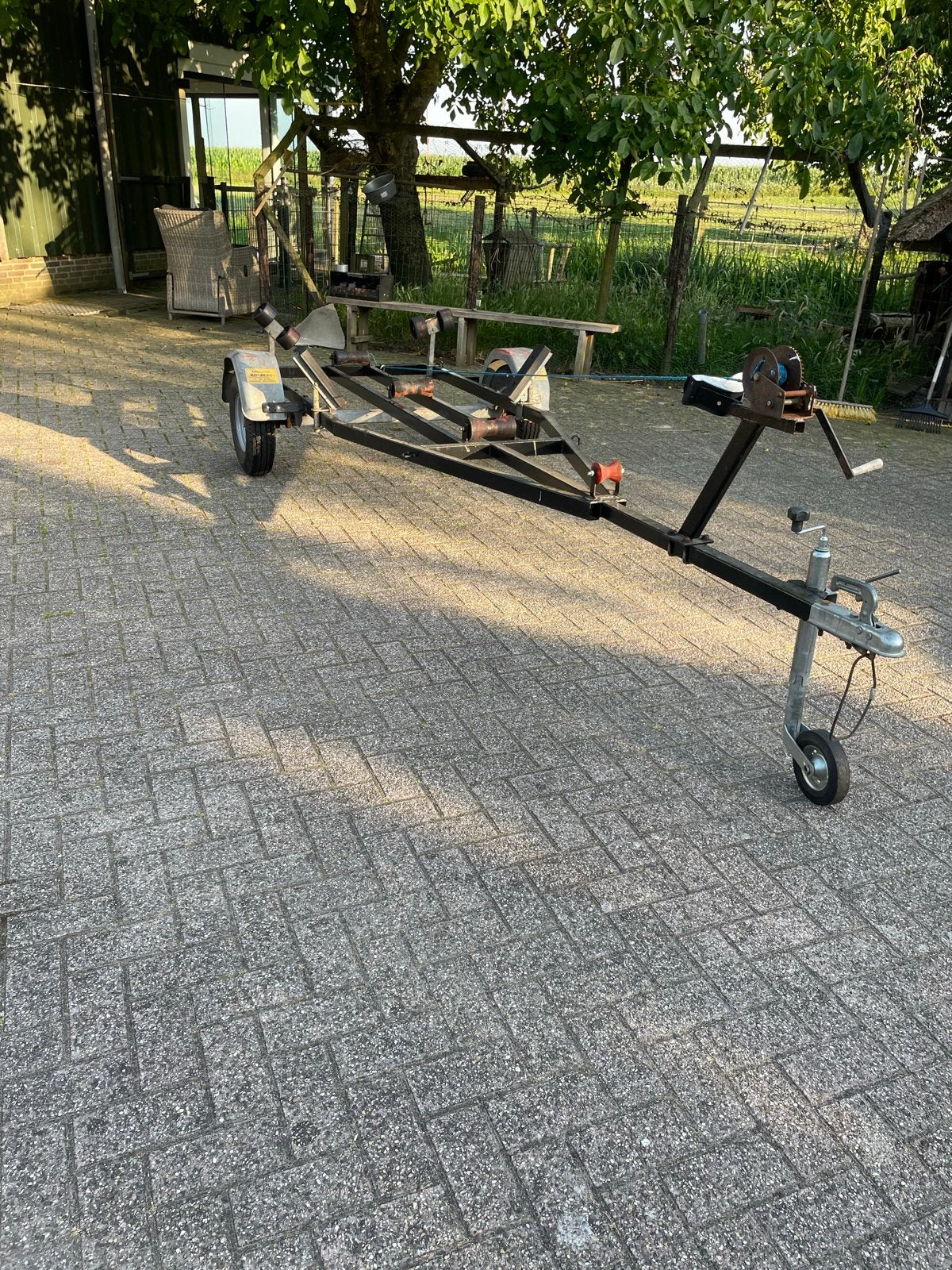 Ko vd Berg boot trailer, Ophalen, Gebruikt, Overige typen, Motorboot
