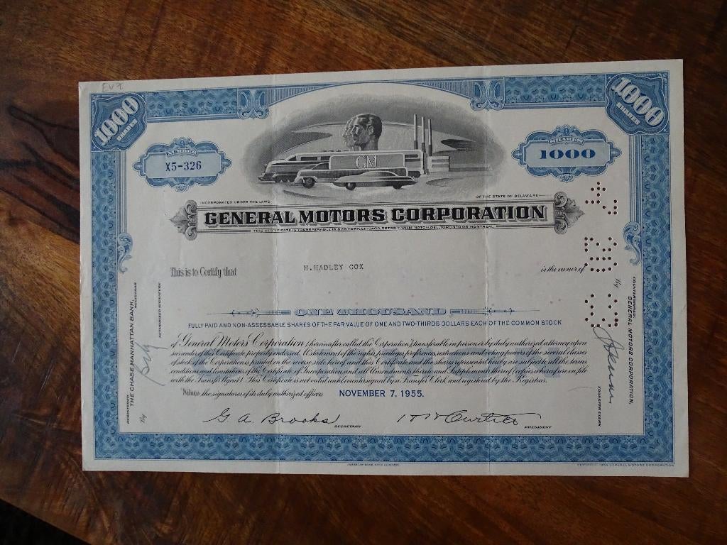 GM - GMC - General Motors - 1955, Verzamelen, Ophalen of Verzenden, Gebruikt, Auto's