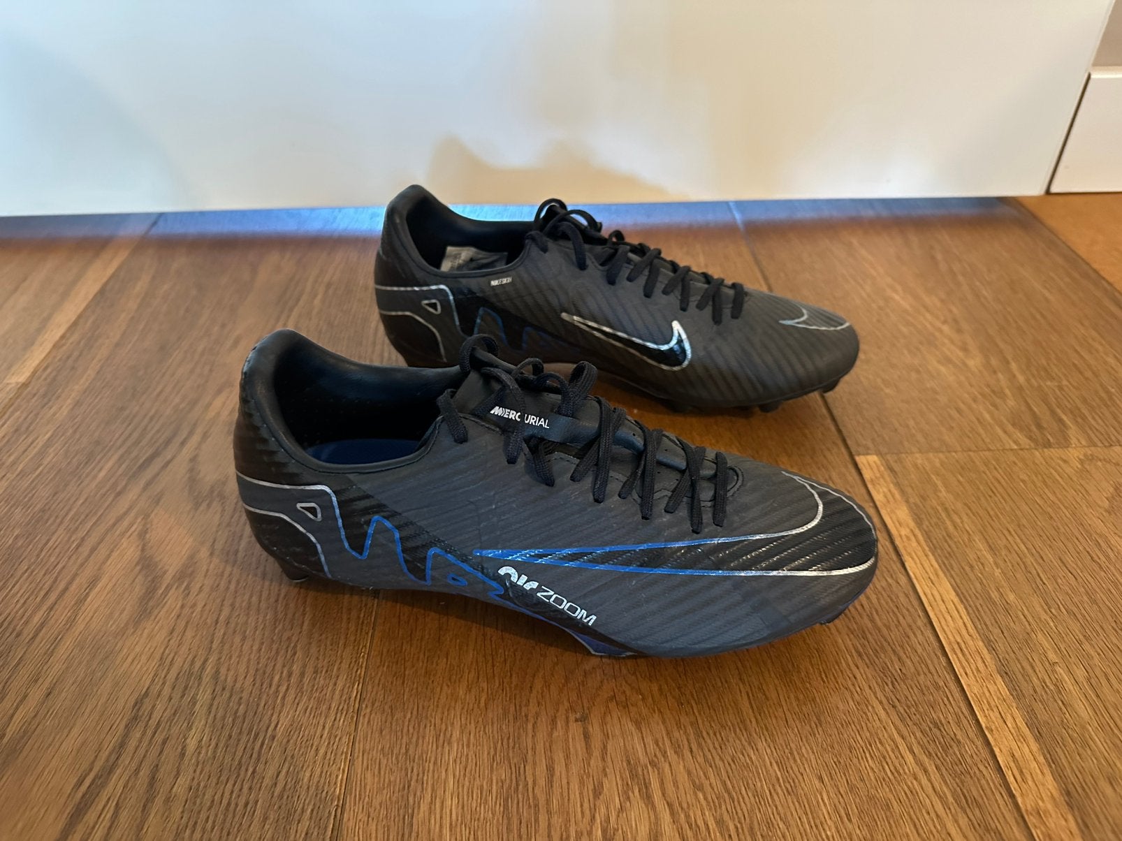 Nike Mercurial voetbalschoenen zwart maat 39, Ophalen of Verzenden, Zo goed als nieuw, Schoenen
