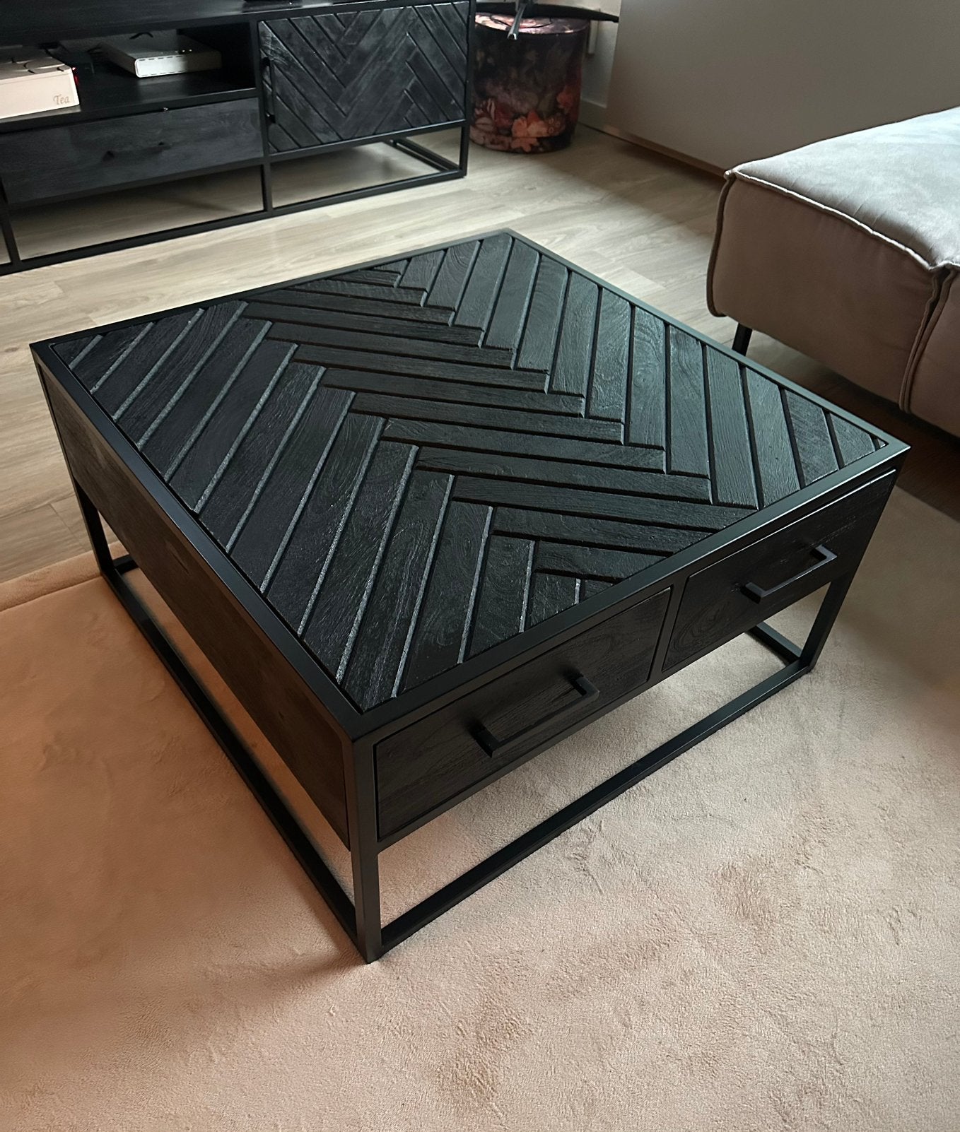 Salontafel, Ophalen, 100 tot 150 cm, 50 tot 100 cm, Zo goed als nieuw