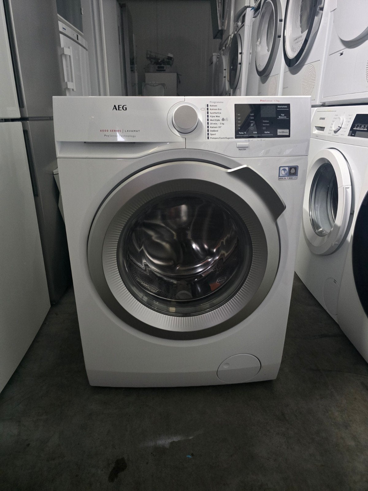 Keurige kwalitatieve AEG 6000-serie wasmachine! 7KG! Garant!, Witgoed en Apparatuur, Ophalen of Verzenden, Aeg, Kort programma
