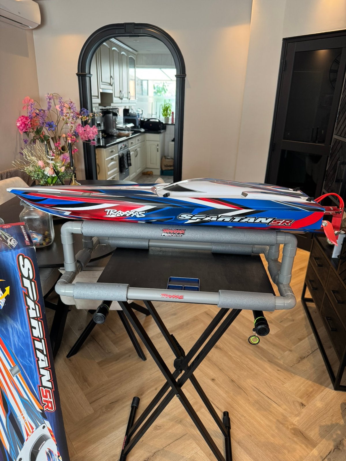 Z.G.A.N. Traxxas Spartan SR, Hobby en Vrije tijd, Ophalen of Verzenden, Zo goed als nieuw