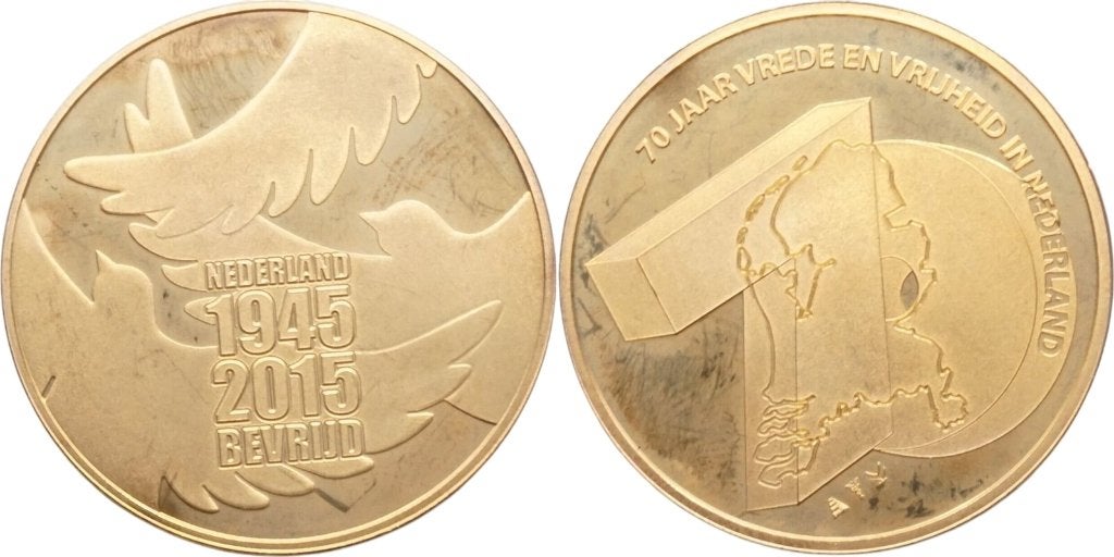 Penning 2015, Nederland (70 jaar vrede en vrijheid), Verzenden, Overige materialen, Nederland