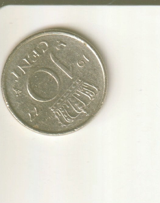 10 cent 1978 nederland, Postzegels en Munten, Munten | Nederland, Verzenden, Koningin Juliana, 10 cent