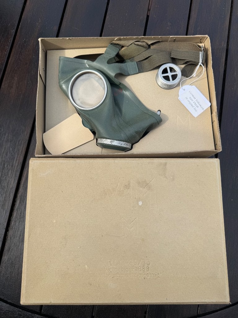 Duits volksgasmasker, Ophalen of Verzenden, Overige soorten, Duitsland, Kleding of Schoenen
