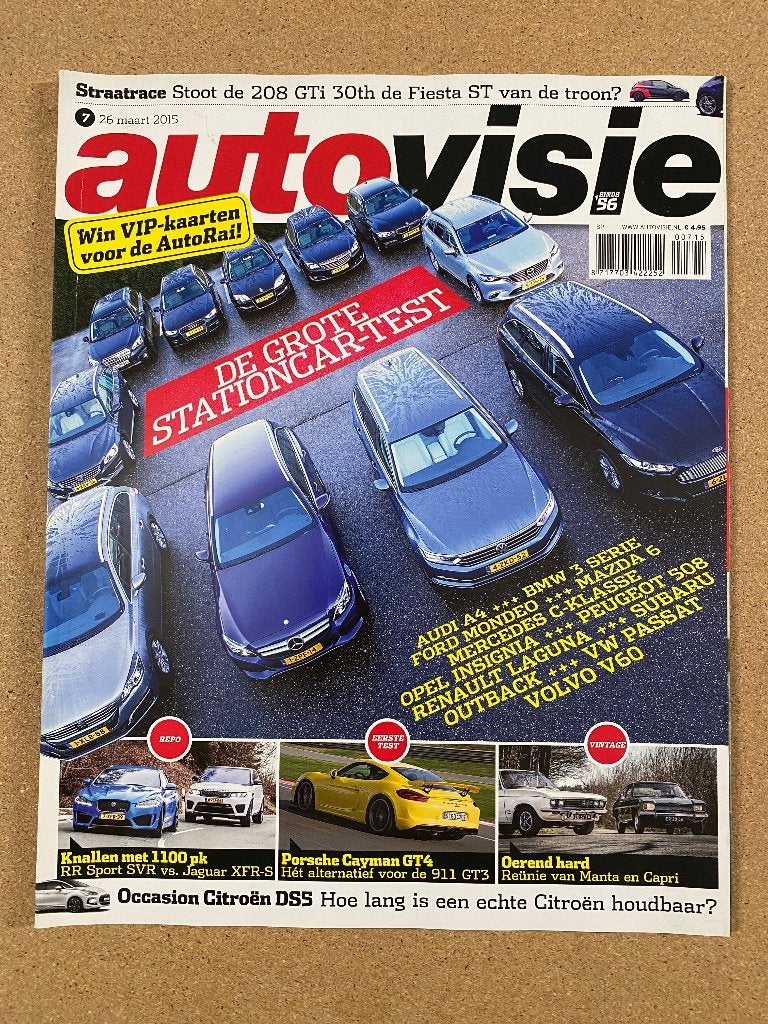 Autovisie 7 2015, Verzenden, Gelezen, Algemeen