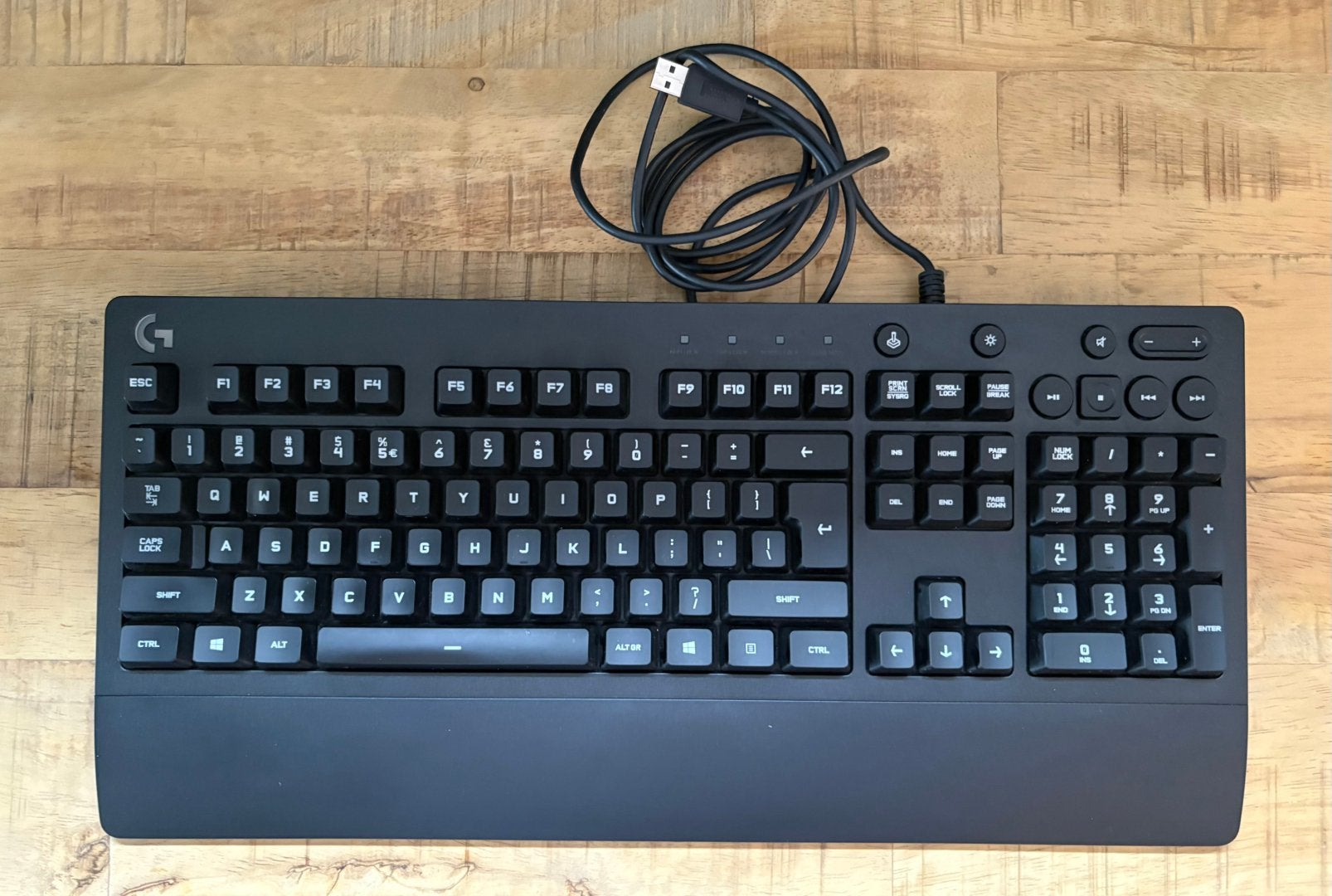 Logitech G213 prodigy gaming keyboard, Computers en Software, Toetsenborden, Ophalen, Gaming toetsenbord, Zo goed als nieuw, Qwerty