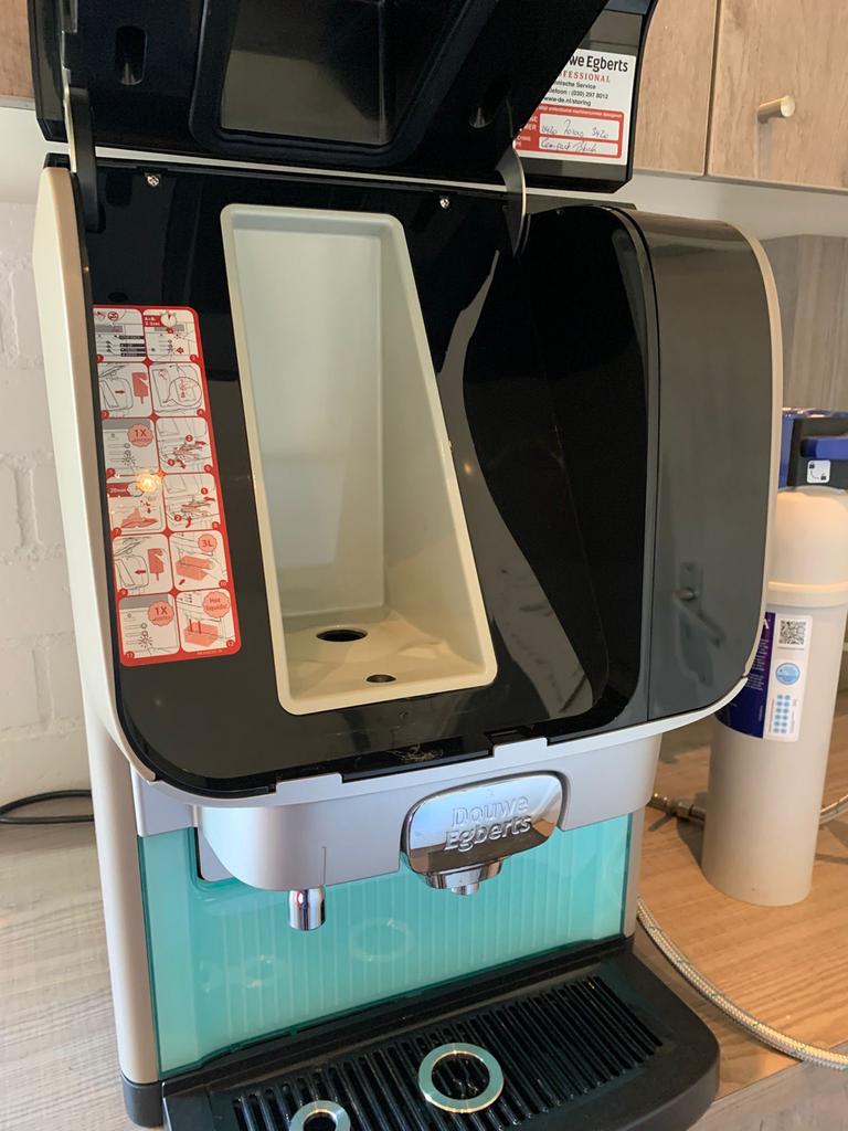 Douwe Egberts Koffie Automaat - Perfect voor Kantoor/Horeca, Witgoed en Apparatuur, Ophalen, Gebruikt, 10 kopjes of meer, Koffiemachine