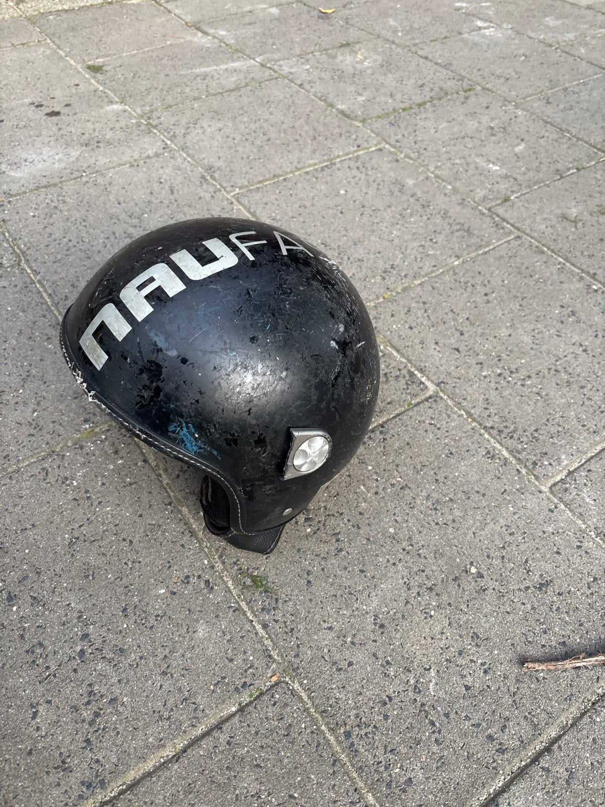 Vintage Naufa Fashion helm - Gebruikt, Fietsen en Brommers, Ophalen of Verzenden, Gebruikt, Medium