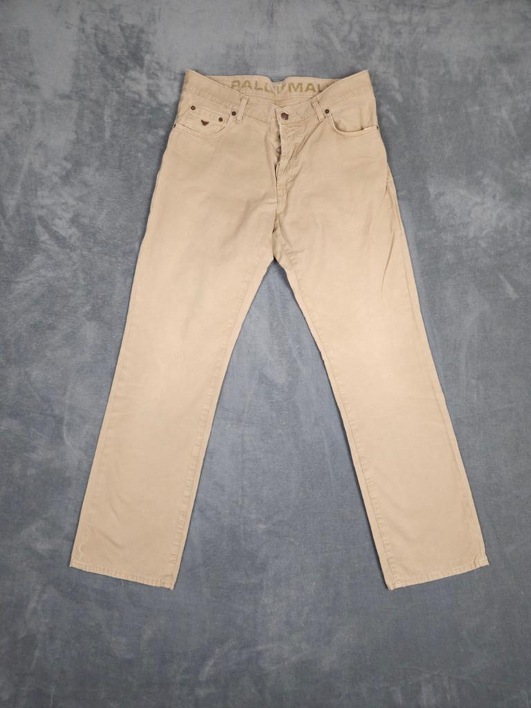 Pme Legend Broek Straight Fit W33 L34 Beige Jeans Pall Mall., Overige kleuren, ., Ophalen of Verzenden, .