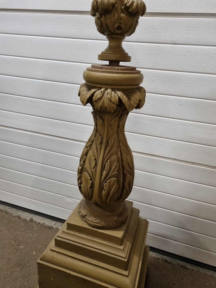 ornament  van hout groot, Ophalen of Verzenden
