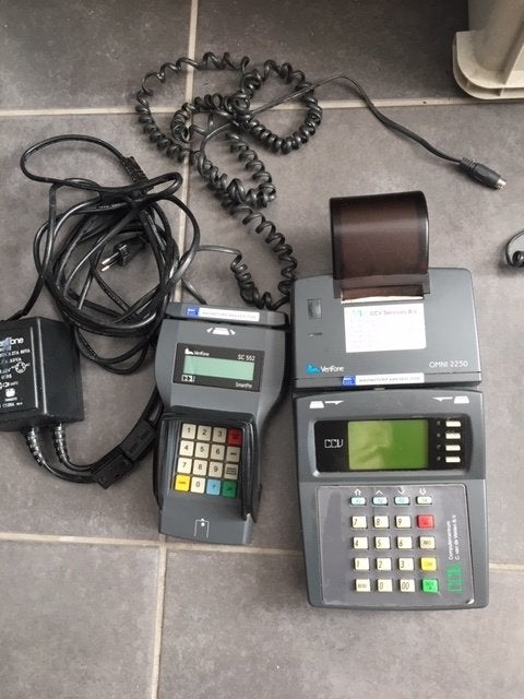 Betaal apparaat verifone omni 2250 sc 552 smart 75.00, Ophalen of Verzenden