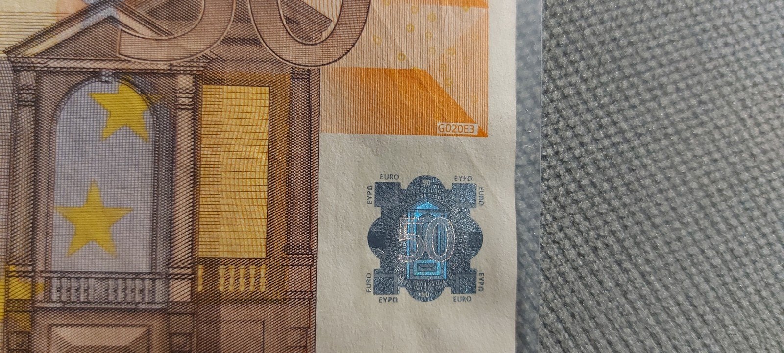 50 Euro biljet 2002, Verzenden, Overige landen, 50 euro, Los biljet