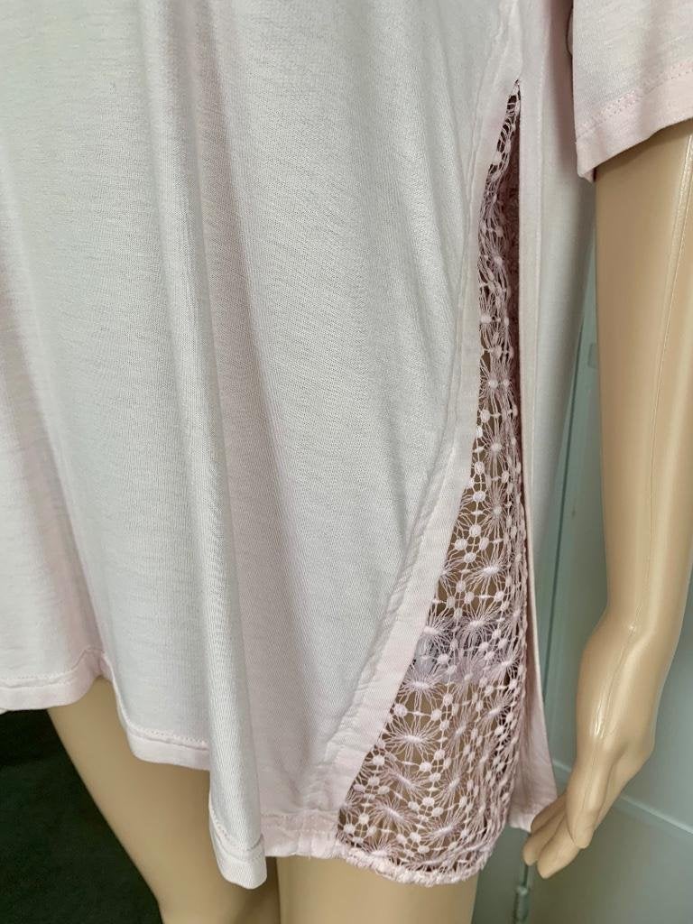 E346 Nieuw: Margittes maat M=38/40 designer top shirt  roze, Maat 38/40 (M), Nieuw, Margittes, Ophalen of Verzenden