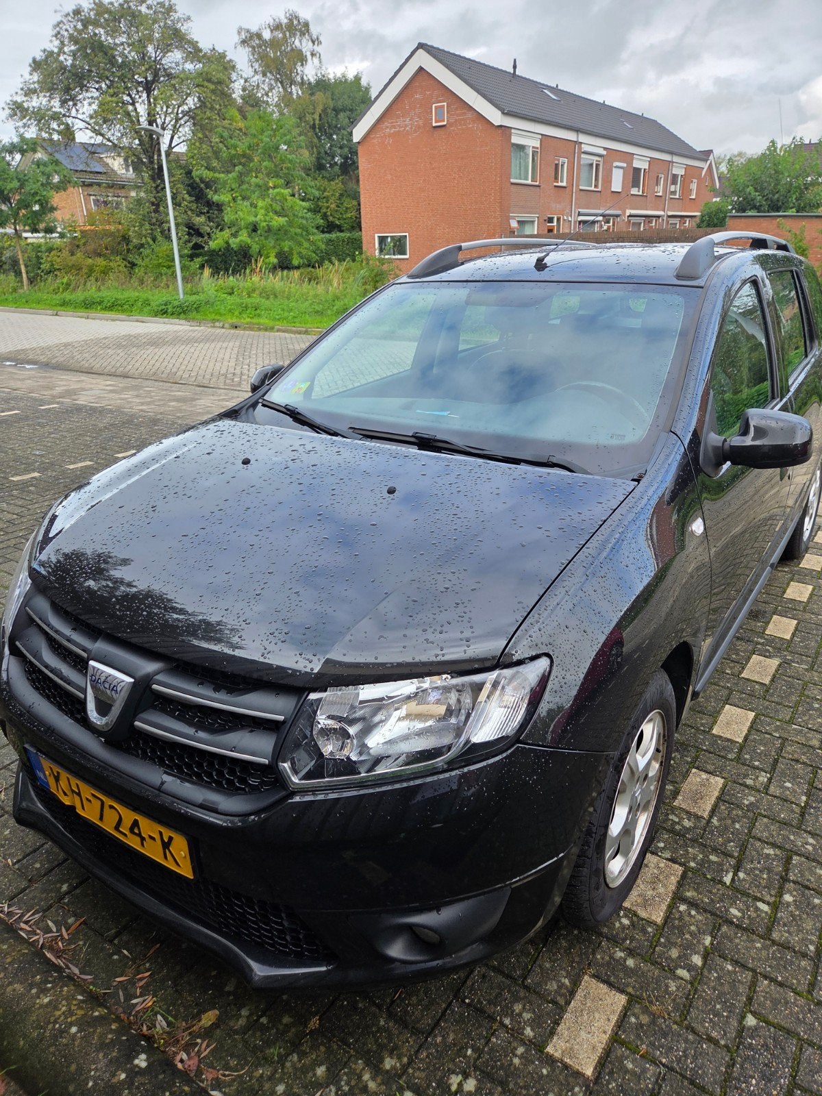 Dacia Logan MCV 0.9 Tce 90pk Easy-r S&S Stepway 2016 Zwart, Auto's, 898 cc, 40 €/maand, Zwart, Zwart
