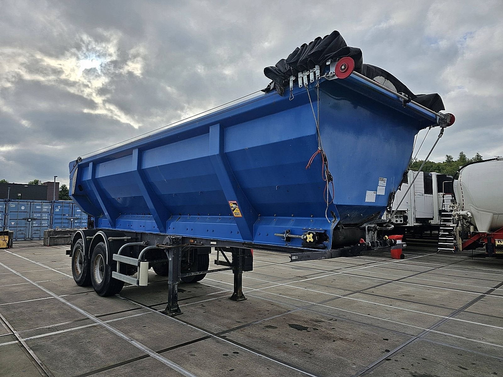 LECI TRAILER TIPPER 2 axle, Overige kleuren, Bedrijf, Aanhangers en Opleggers, Te koop