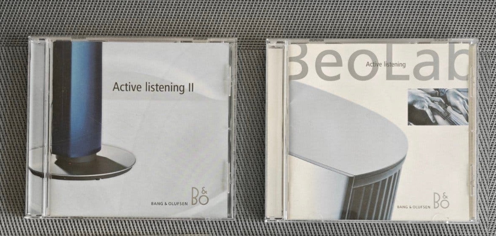 Bang & Olufsen 2 CD’s / B&O collectors item!, Ophalen, Zo goed als nieuw