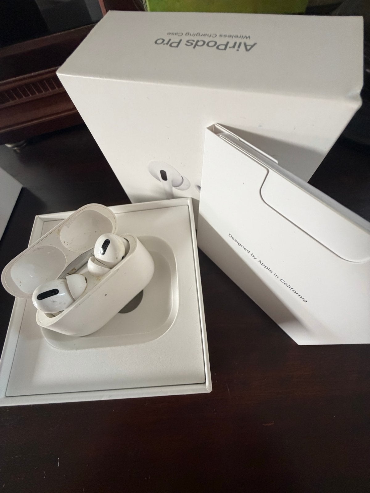 Apple AirPods Pro met draadloze oplaadcase, In-ear, Gebruikt, Bluetooth, Ophalen of Verzenden