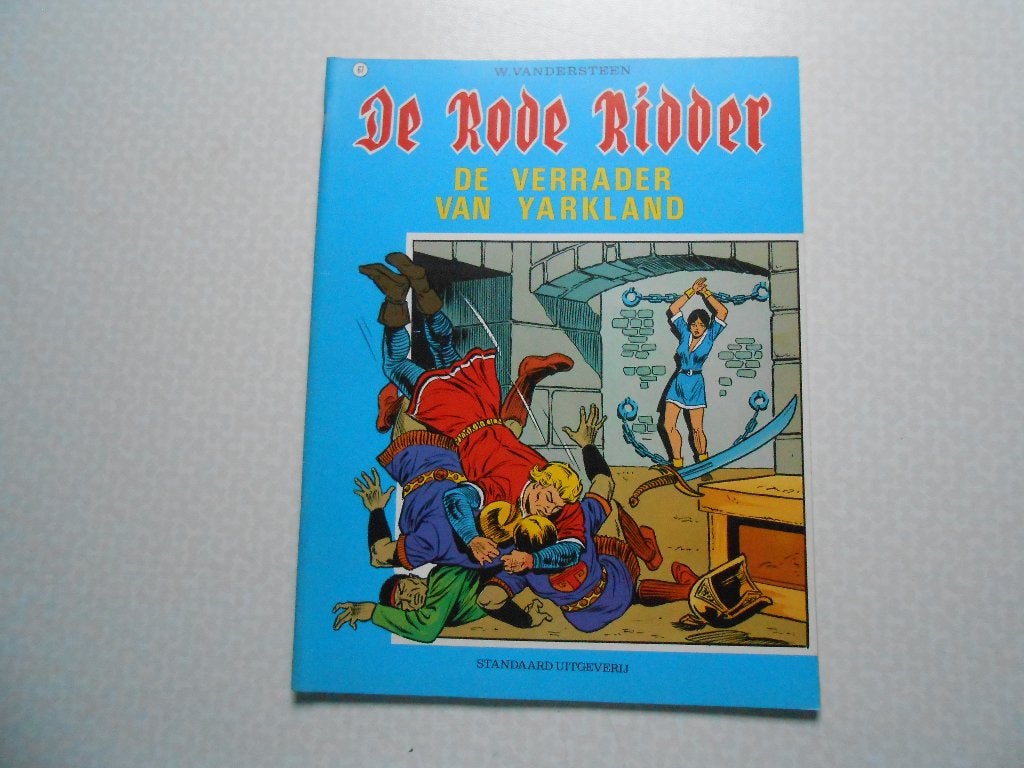 Rode ridder 67 De verrader van Yarkland 1975 1 ste druk., Willy Vandersteen, Eén stripboek, Ophalen of Verzenden, Zo goed als nieuw