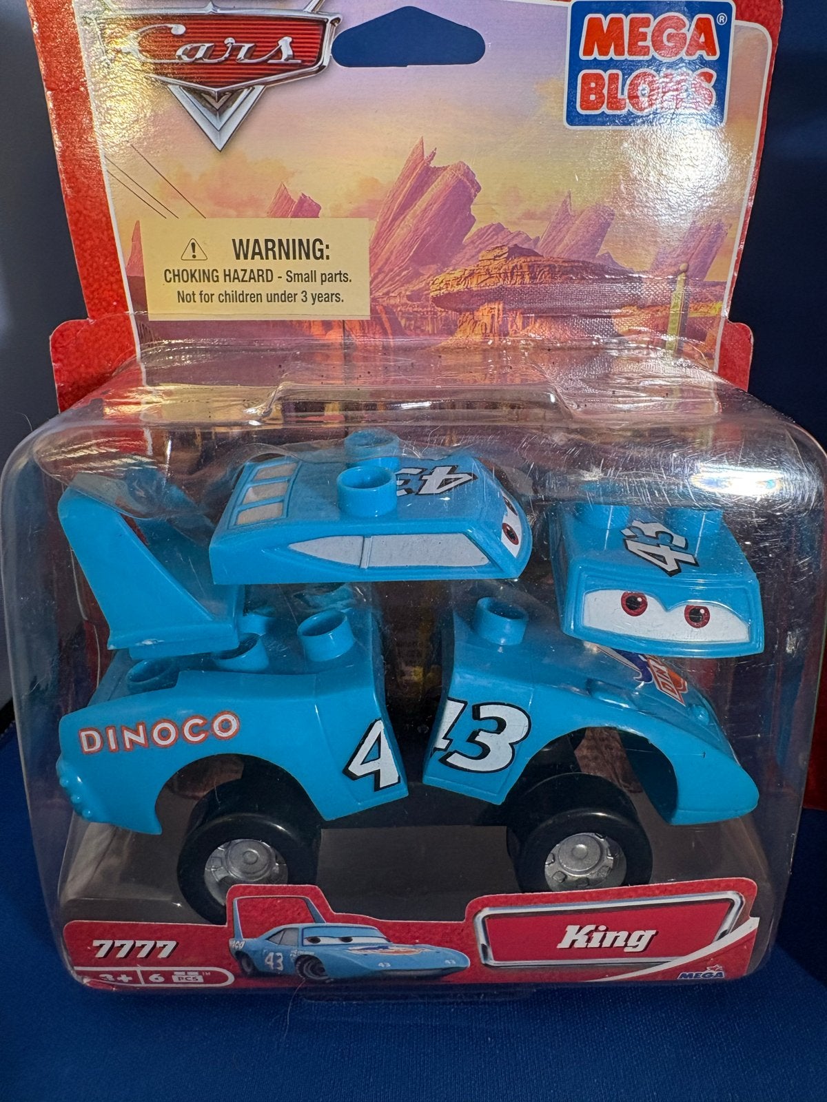 Mega Bloks Disney Cars King & Chick Hicks bouwsets (nieuw), Ophalen of Verzenden, Nieuw, Megabloks