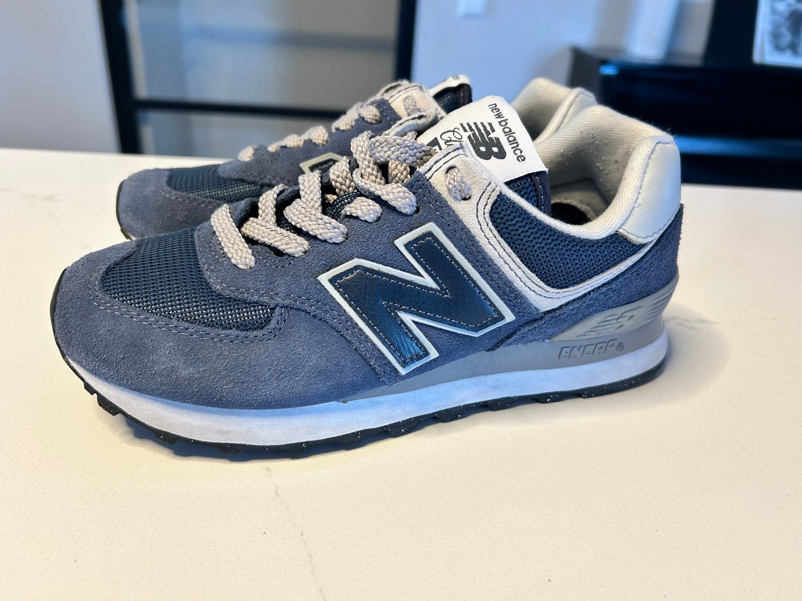 New Balance 574 Sneakers Maat 36 kids - Zo goed als nieuw, Kleding | Heren, Blauw, Ophalen of Verzenden, Sneakers of Gympen, Zo goed als nieuw