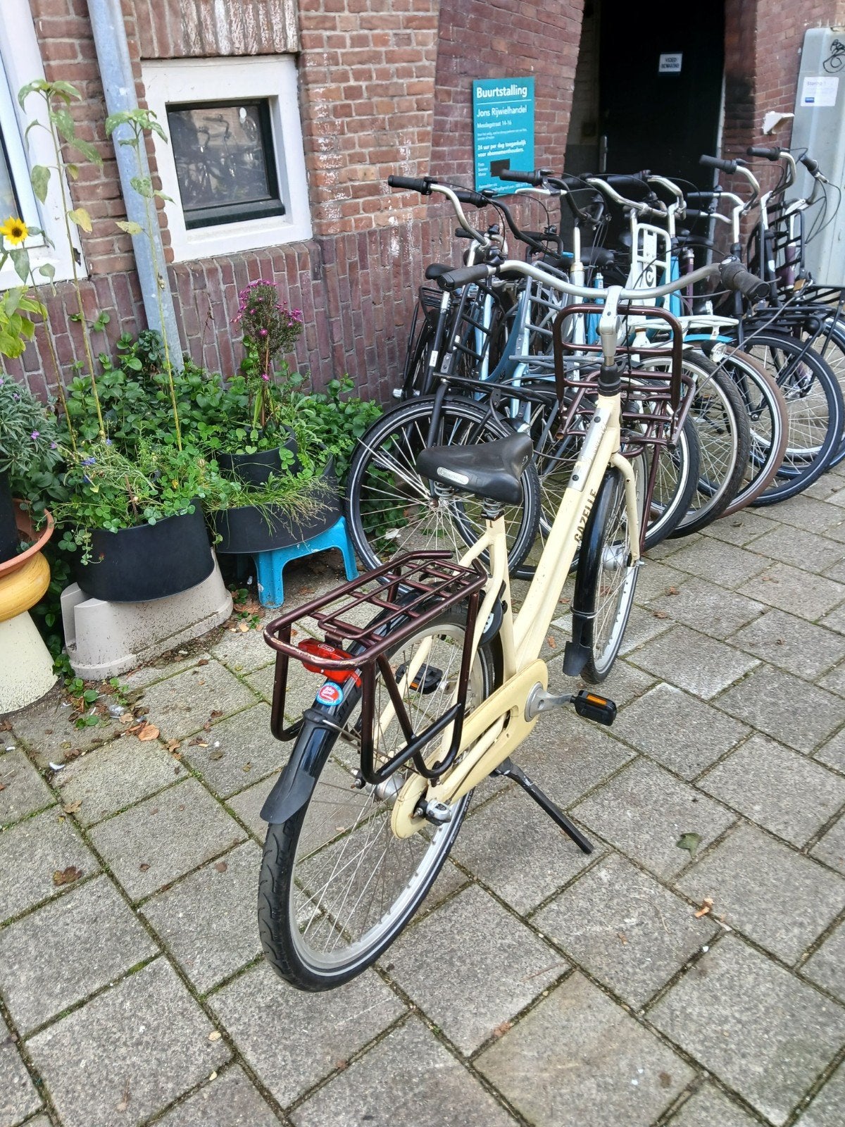 gazelle heavy duty damesfiets 28 inch 54 cm 3 versnellingen, Fietsen en Brommers, Ophalen, Terugtraprem, Versnellingen, Gazelle