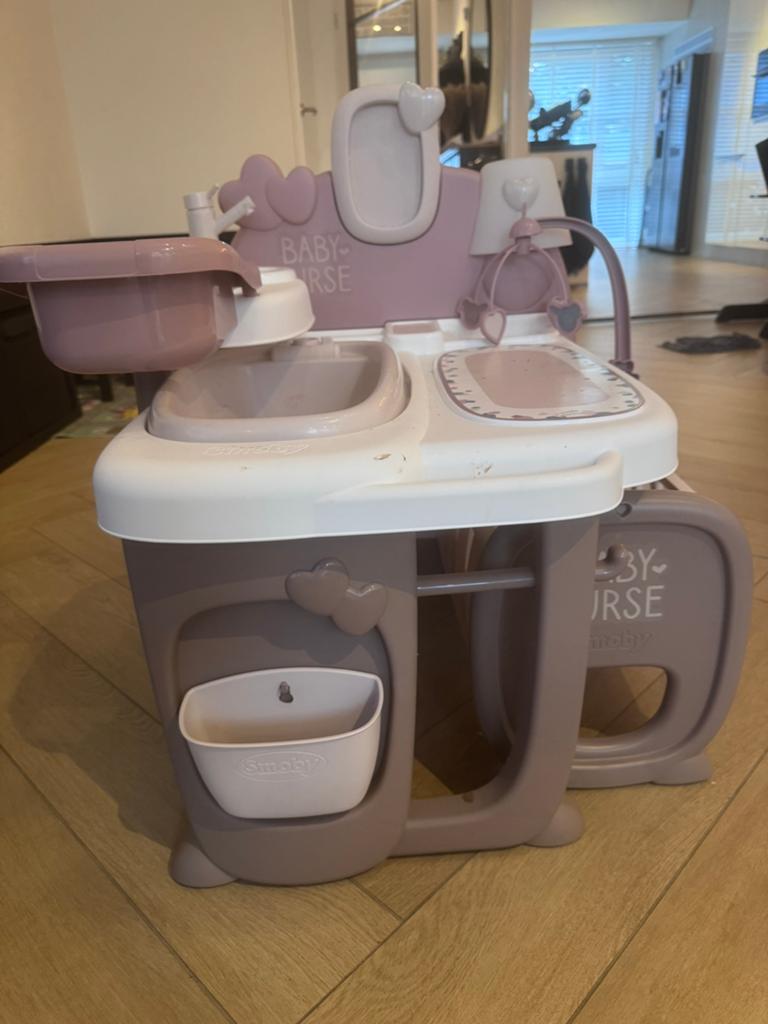 Smoby Baby Nurse, Ophalen, Zo goed als nieuw, Babypop
