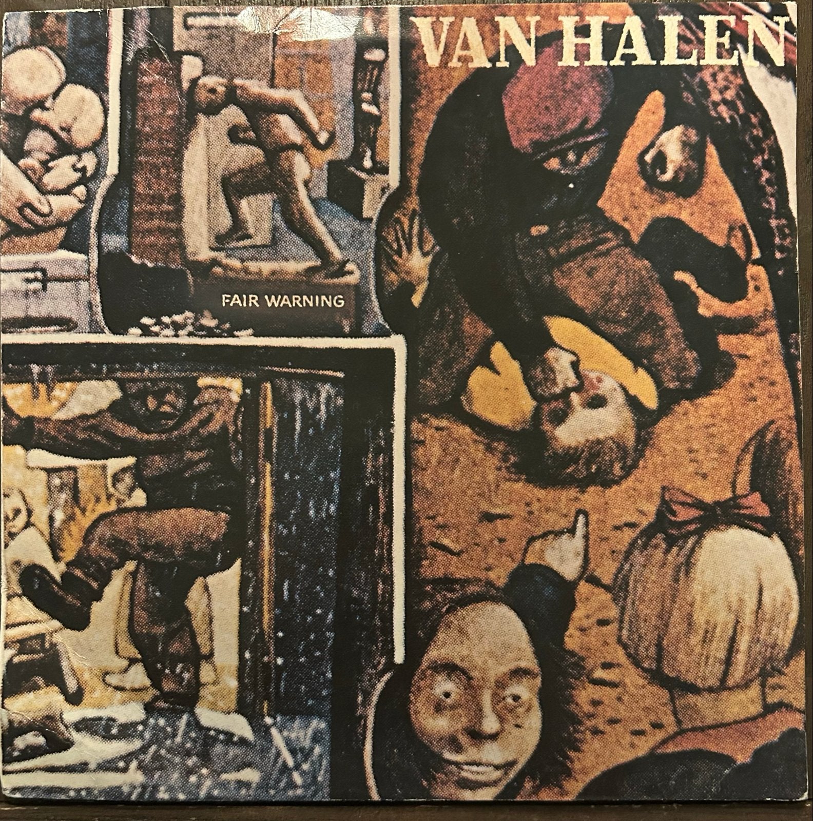 Van Halen - Fair Warning LP (1981) - Hard Rock Klassieker, Ophalen of Verzenden, 1980 - 1989, Gebruikt, 12 inch