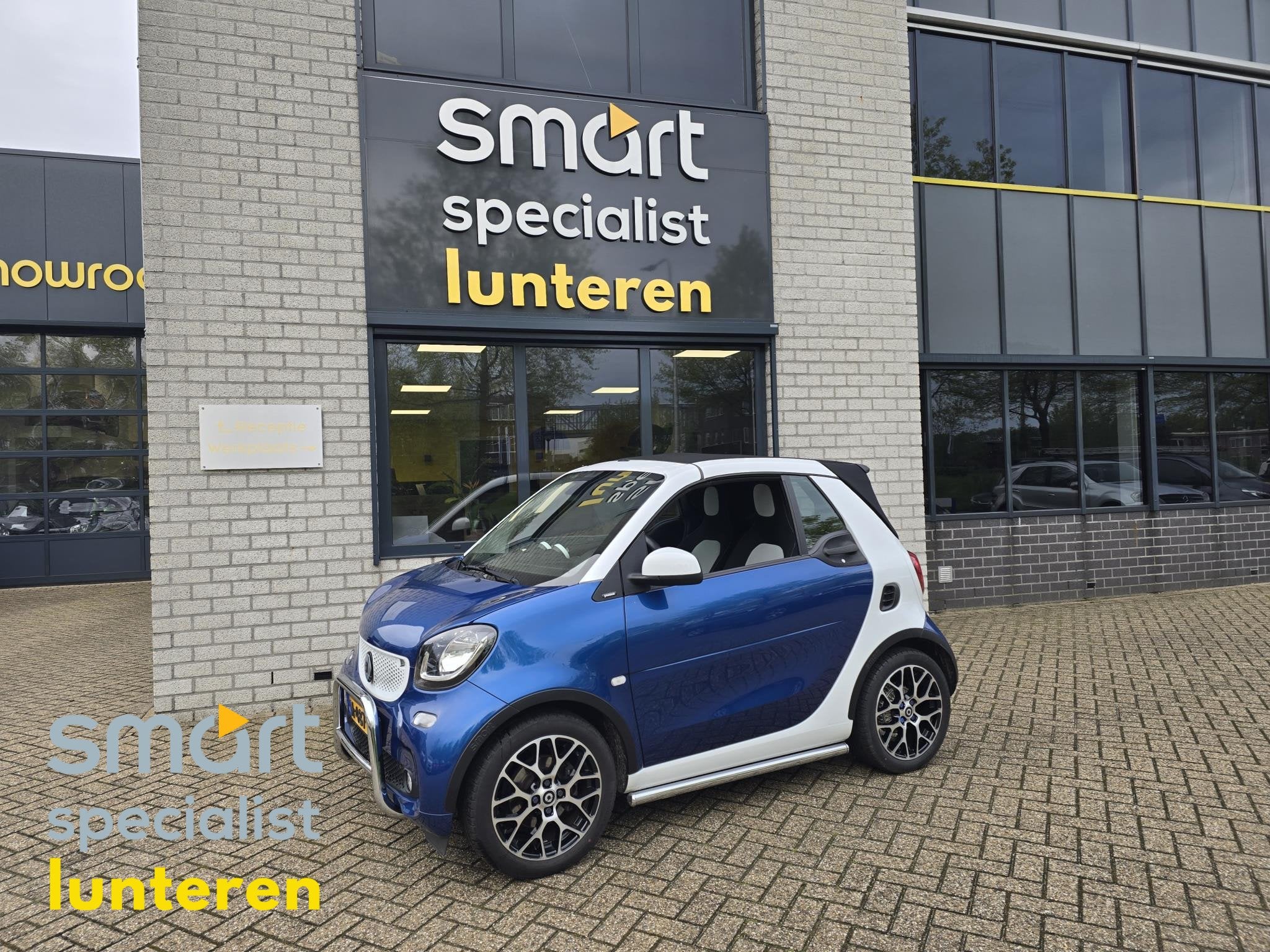 smart fortwo cabrio 1.0 Turbo Passion Smart Fortwo cabrio, Auto's, Automaat, 898 cc, Gebruikt, Cabriolet