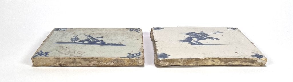 260. Delfts blauwe tegels, 18e eeuw, Ophalen