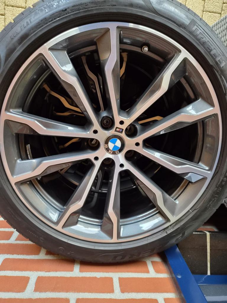 BMW X3 X4 G01 G02 20 inch 699M velgen zomerbanden Pirelli, Auto-onderdelen, Banden en Velgen, 245 mm, Velg(en), Ophalen of Verzenden