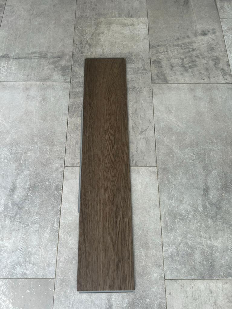 Nieuw Click PVC Visgraat Vloer C8006 - 16,2 m² Donker Eiken, Ophalen, Kunststof, 50 tot 150 cm, Overige typen