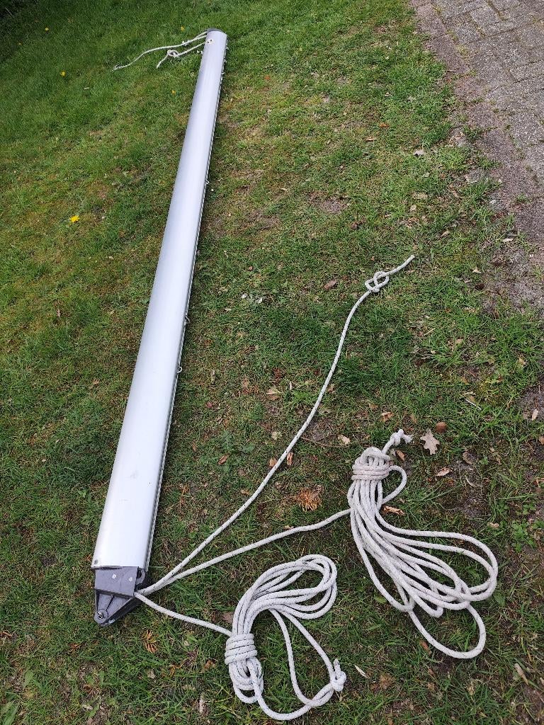 Aluminium giek 3m lang, Z-spars, Ophalen, 6 meter of meer, Gebruikt, Minder dan 15 m²