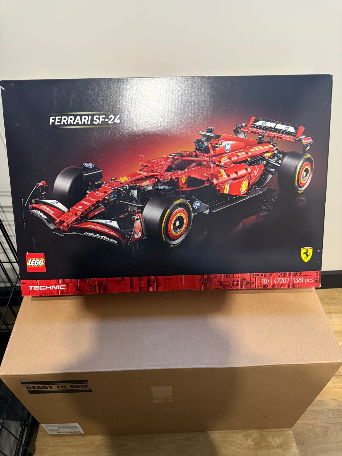 Lego f1 ferrari, Overige merken, Auto, Verzenden, Groter dan 1:32