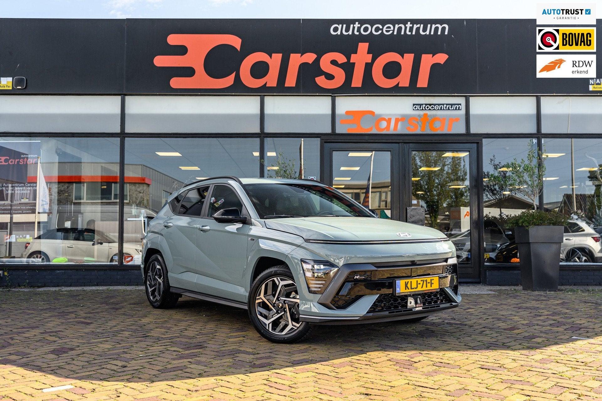 Hyundai KONA 1.6 GDI HEV Premium|Alcantra|Camera|, Gebruikt, Adaptive Cruise Control, Bedrijf, 93 pk