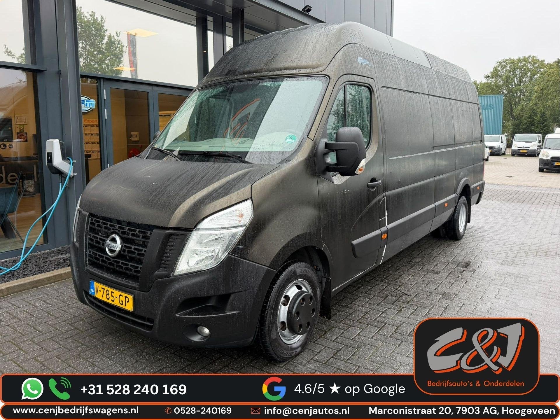 Nissan NV400 2.3 dCi L4H3 Acenta Airco l cruise l keyless l, Netherlands@nissan-services.eu, Overige carrosserieën, Nissan Nederland BV