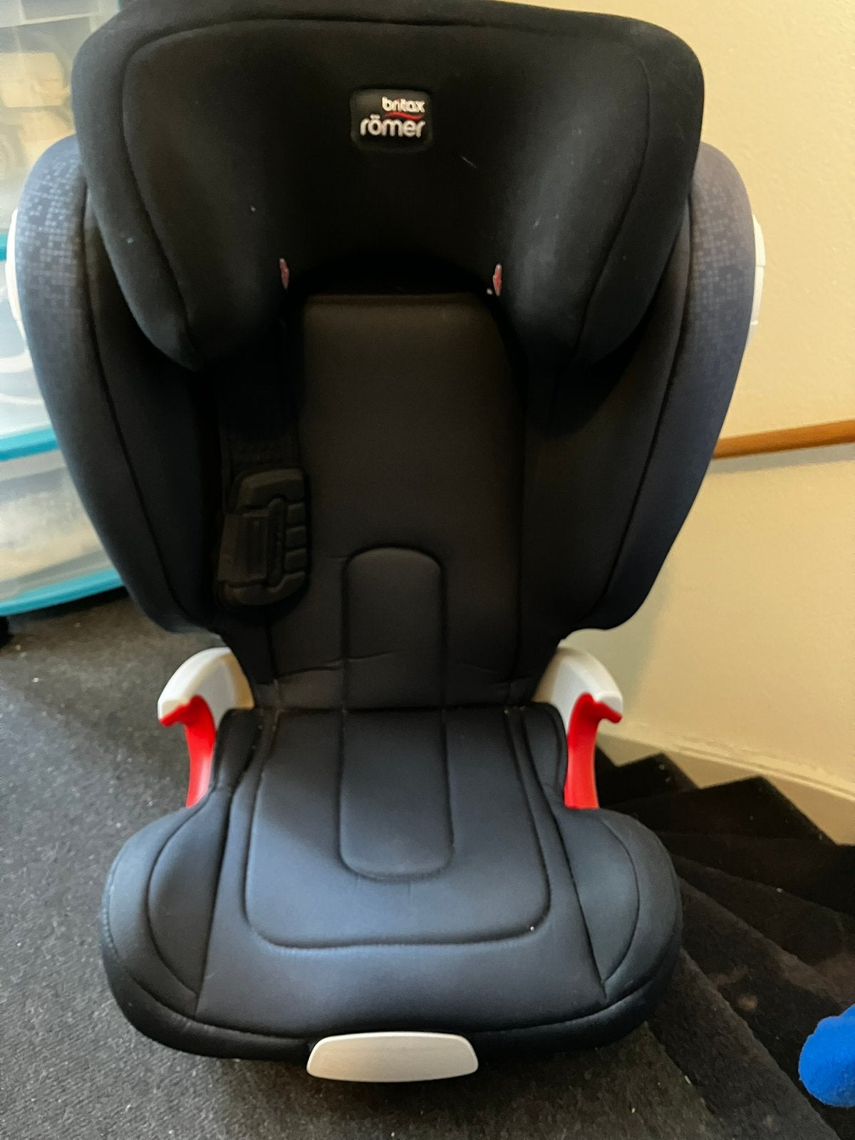 Romer autostoeltje junior kid fix 15-36 kg, Ophalen, Romer, Autogordel of Isofix, Gebruikt